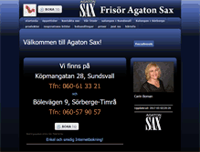 Tablet Screenshot of agatonsax.se